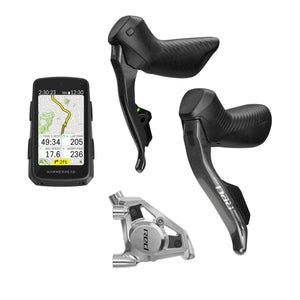 Red ETap AXS Upgrade ED Kit (Hammerhead Karoo, Left Right Shift/Hyd ED With Flatmount calipers)
