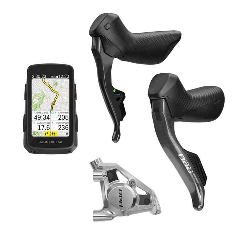 Red ETap AXS Upgrade ED Kit (Hammerhead Karoo, Left Right Shift/Hyd ED With Flatmount calipers)