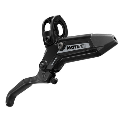 SRAM Motive Silver Disc Brake Lever Assembly - Aluminum Lever Blade Gloss Biack A1+