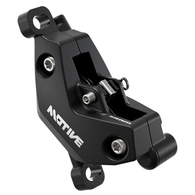 SRAM Motive Bronze Disc Brake Caliper Assembly - Front/Rear Post Mount 4-Piston Diffusion BLK A1+