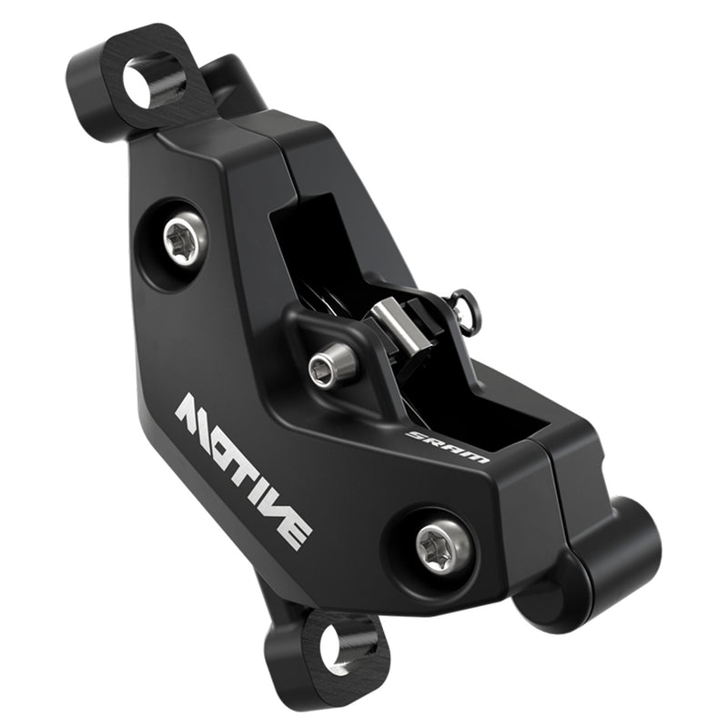 SRAM Motive Bronze Disc Brake Caliper Assembly - Front/Rear Post Mount 4-Piston Diffusion BLK A1+