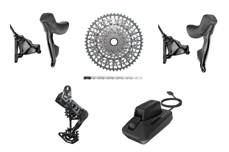 2025NEW SRAM Rival AXS E1 グループセット(デルタ専用) SRAM Rival E1 AXS GX Mullet Transmission T-Type Groupset - Rival