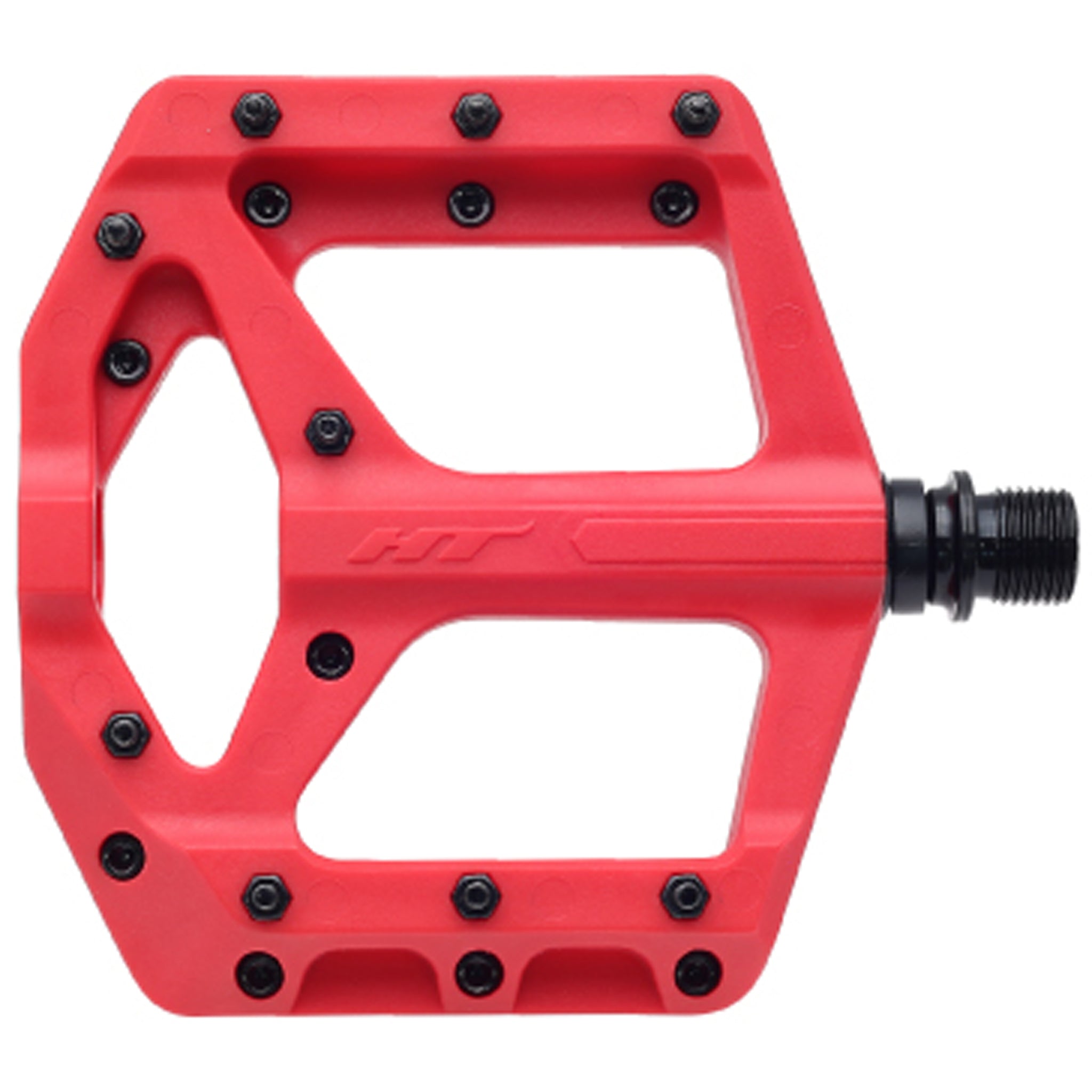 red pedals mtb HT PA32A Supreme-C Platform Pedals Red