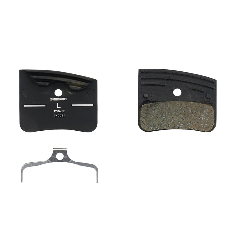 P03A-RF Resin Pad with Fin,with Spring, 1 Pair