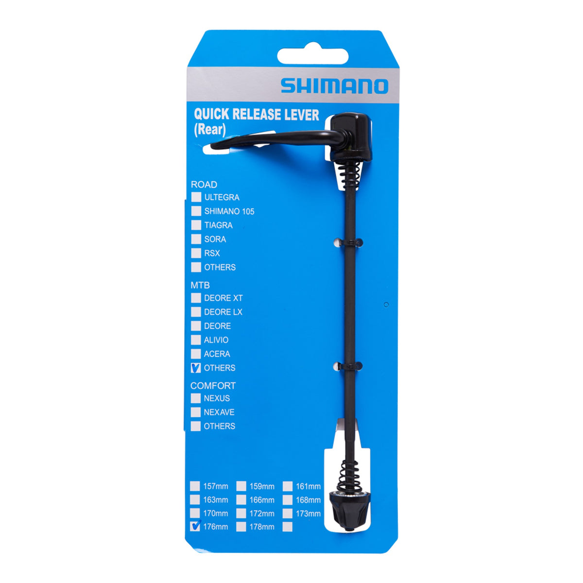 FH-MT200-B Complete Quick Release 176mm (6-15/16")