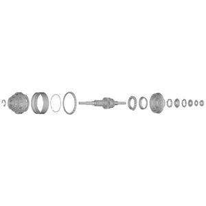 SG-C6001-8D Internal Assembly (Axle Length 187 Mm)