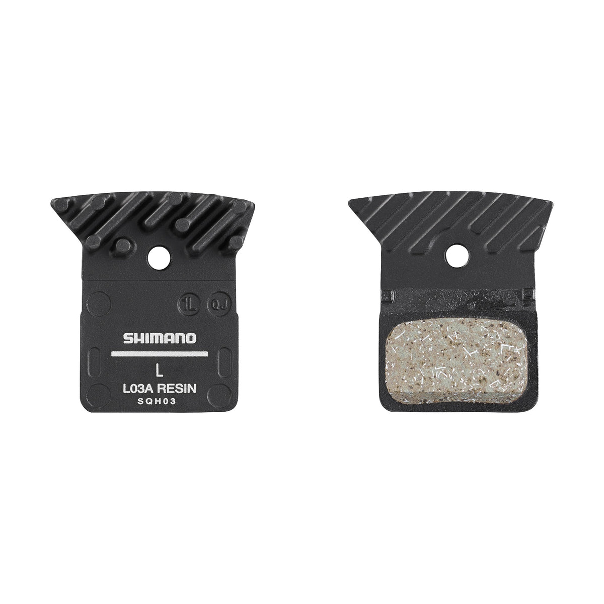 L05A-RF Resin Pad with Fin & Spring, 1 Pair