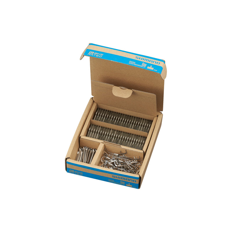 D03S-RX Resin Pad without Fin, Pad Spring, with Split Pin, 25 Pairs