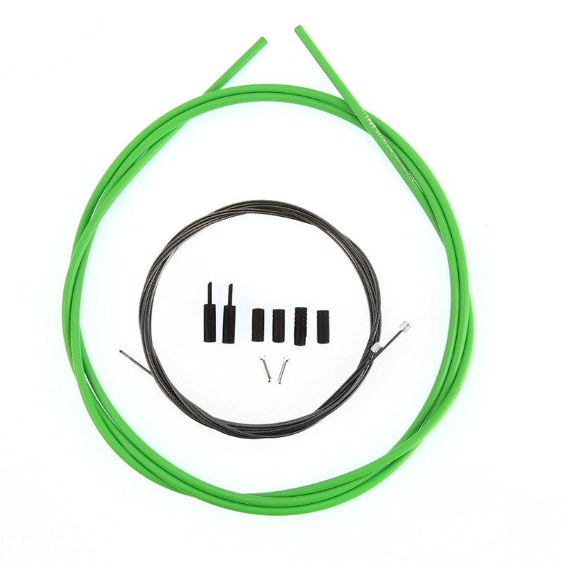 Road Optislick Shift Cable Set - Green