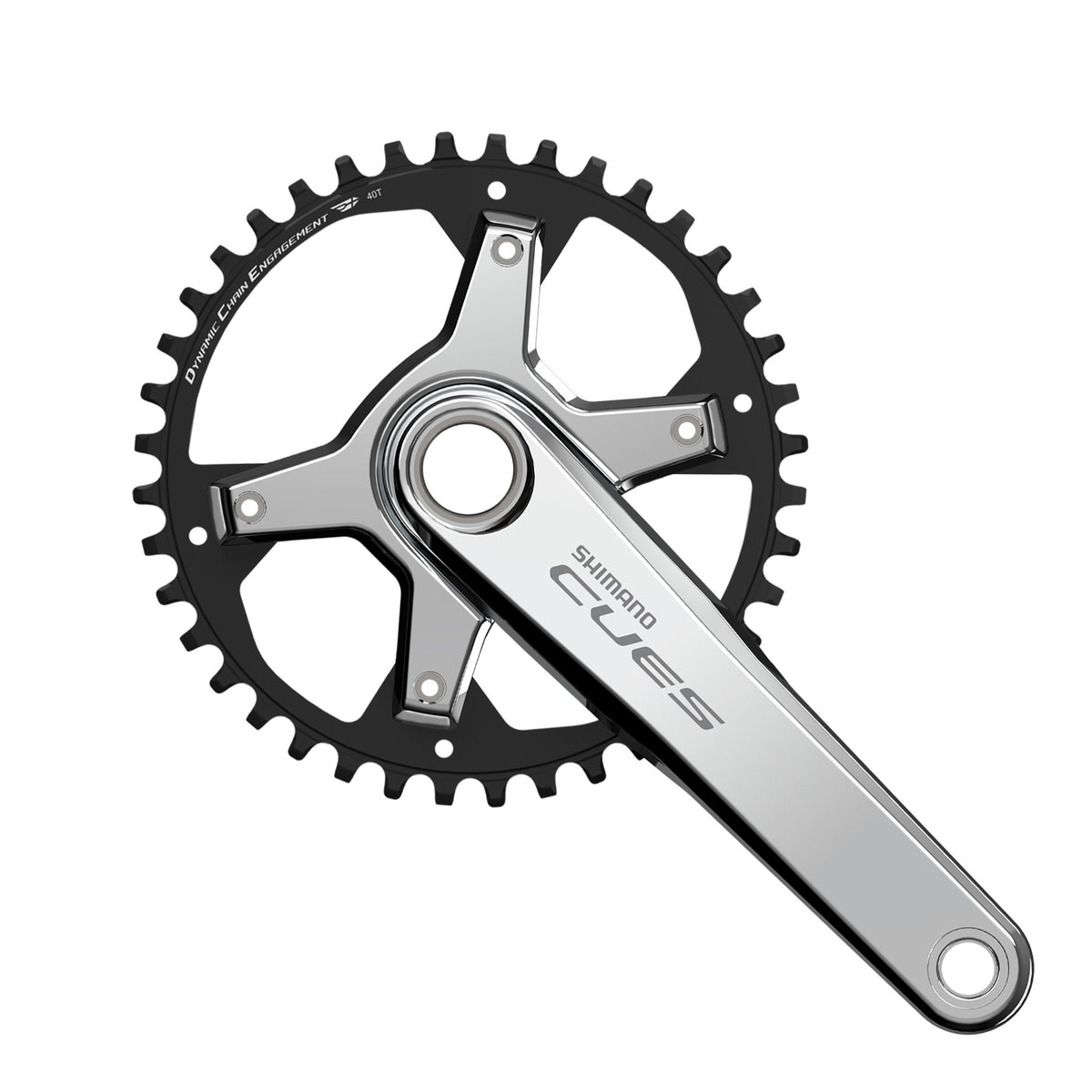 FC-U6030-1 Cues Crankset 9/10/11 Speed - Silver