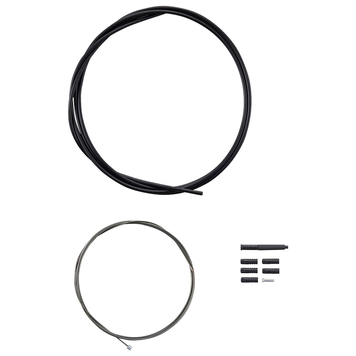 OT-SP41 MTB Stainless Steel Shift Cable Sets for Rear Derailleur Only- Black