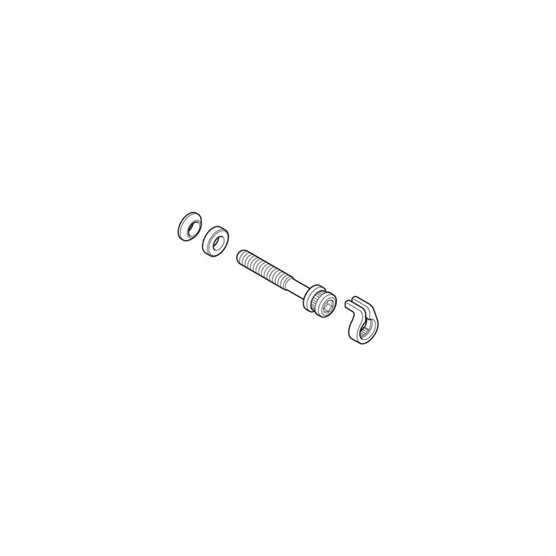 BR-M8000 Caliper Fixing Bolt Unit (M6 X 40.2) for SM-MA-F203P/PM