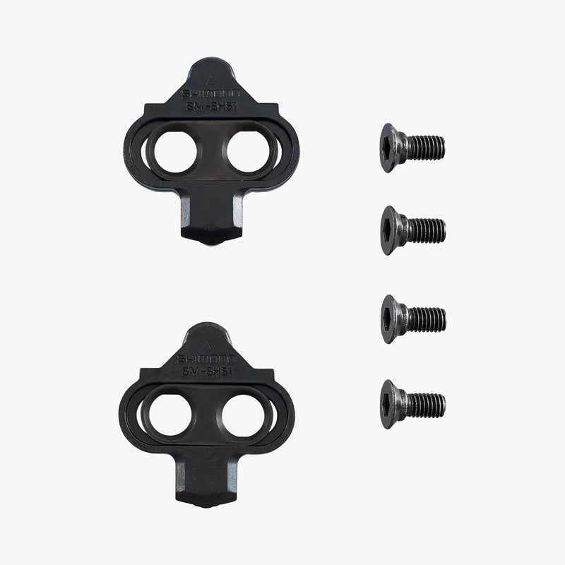 SM-SH51 SPD Cleat Set (Pair) Single Release without Cleat Nut