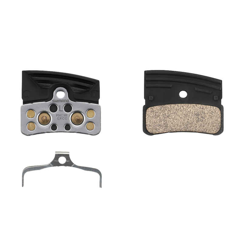 P04C-MF Metal Pad with Fin, with Spring, 1 Pair