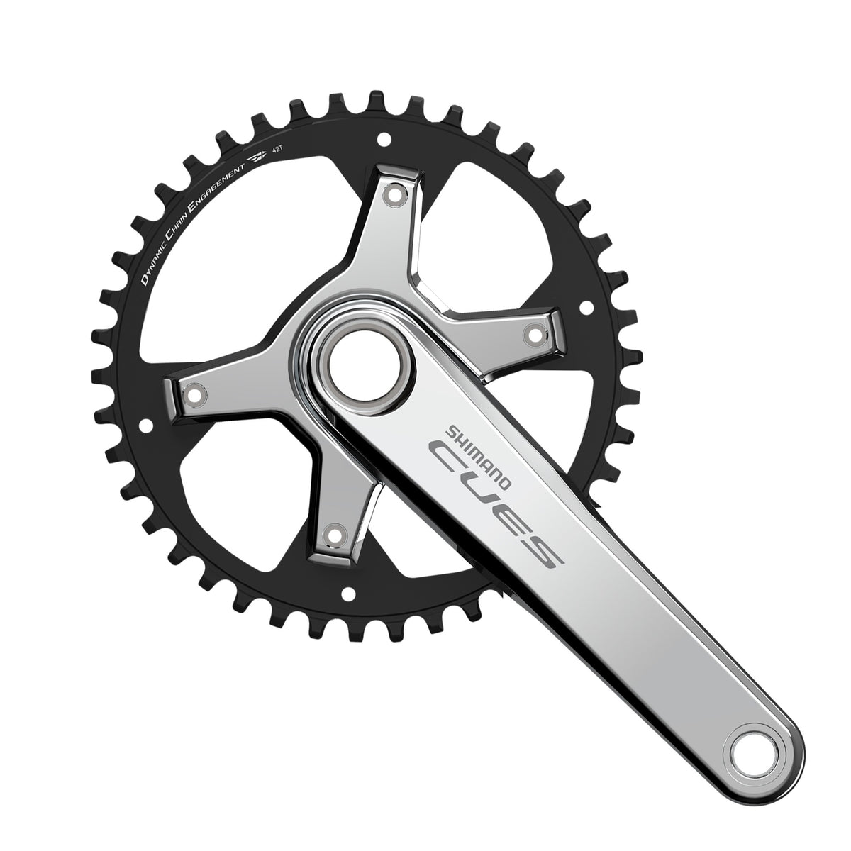 FC-U6030-1 Cues Crankset 9/10/11 Speed - Silver