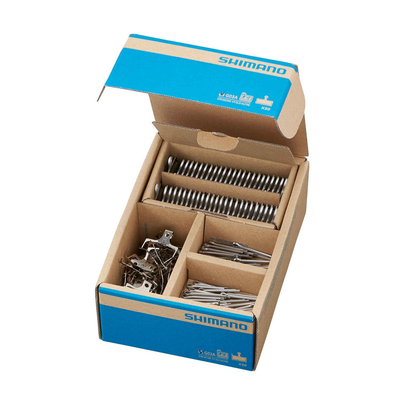 G05A-RX Resin Pad without Fin, with Spring, with Split Pin, 50 Pairs