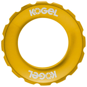 Kogel Bearings Center Lock Rotor Lockring Gold