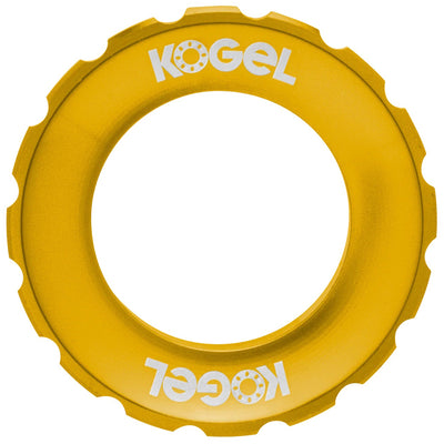 Kogel Bearings Center Lock Rotor Lockring Gold