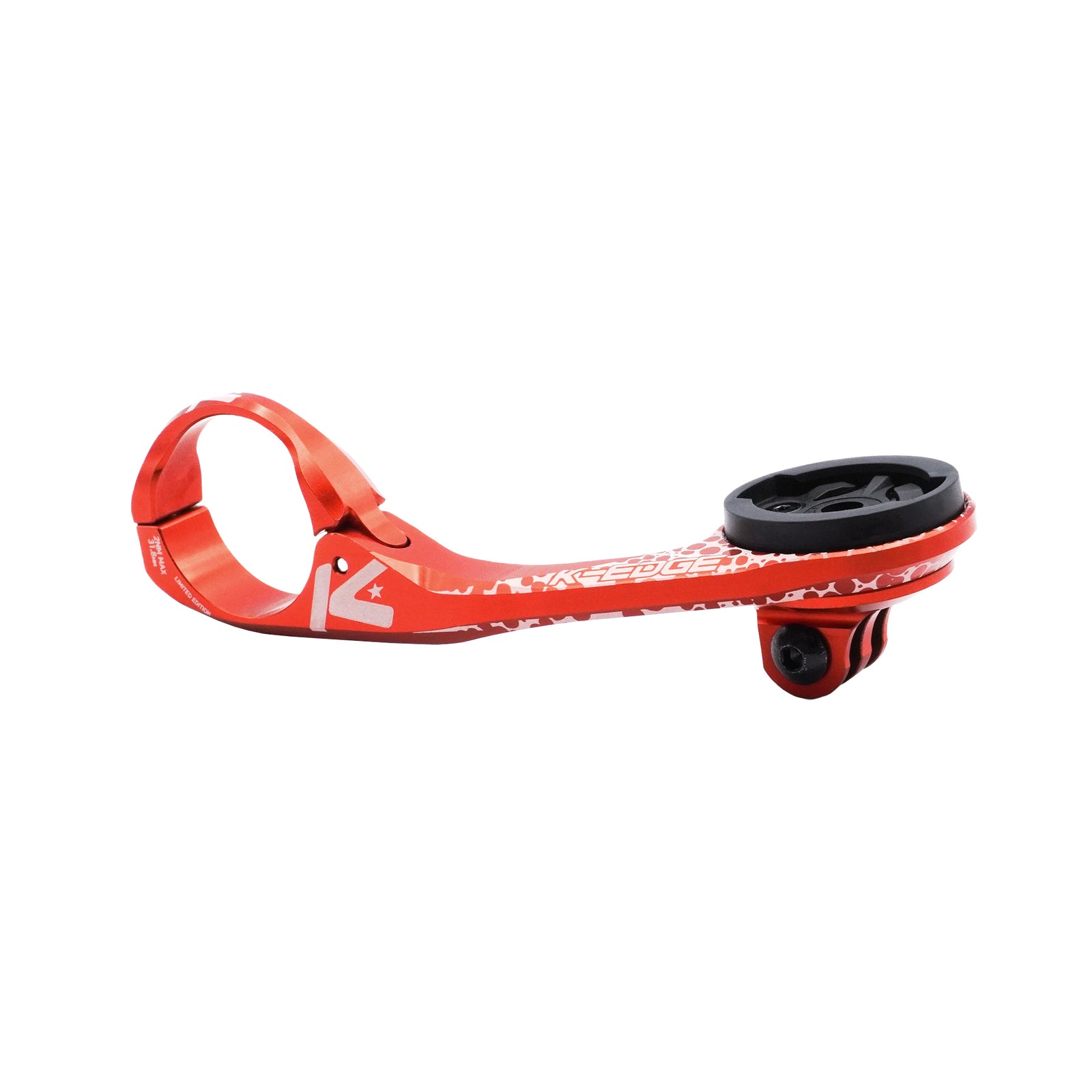 K-Edge Max XL Combo Limited Edition Computer Mount - Garmin/Wahoo Chameleon Red