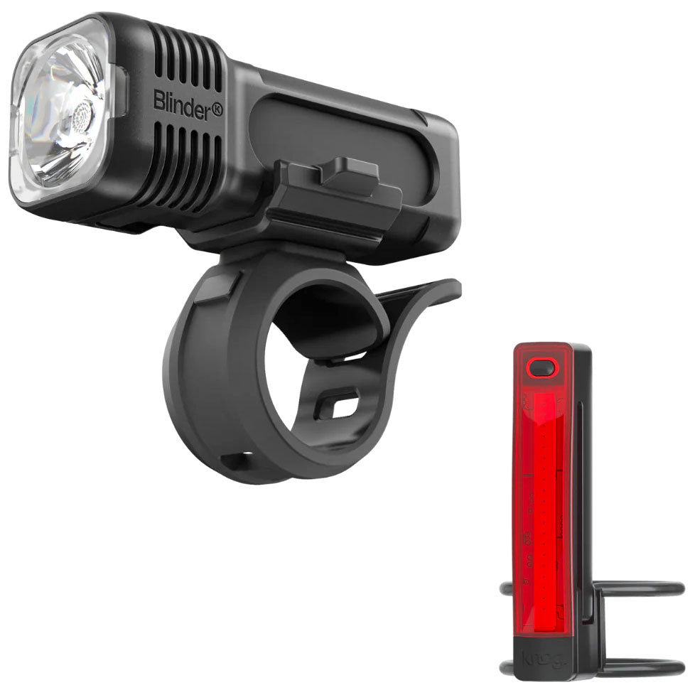 Knog Blinder 400/Plus 20 Lights Front/Rear Set Black
