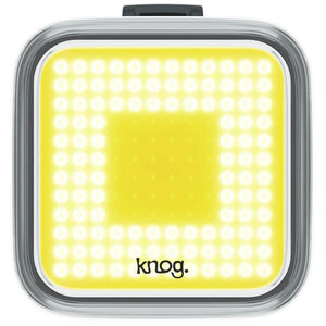 Knog Blinder Light Square Pattern Front Black