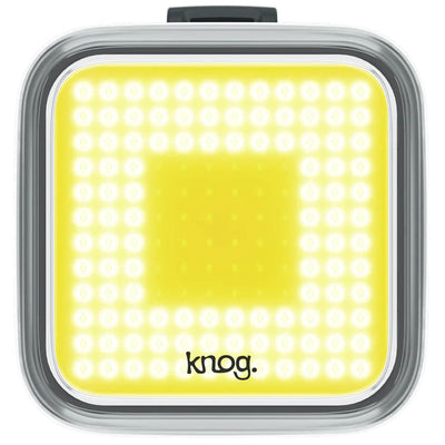 Knog Blinder Light Square Pattern Front Black