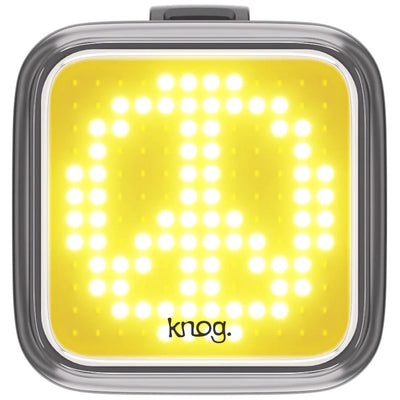 Knog Blinder Light Peace Pattern Front Black
