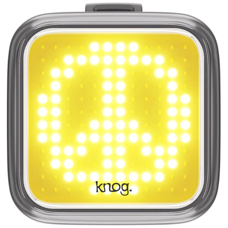 Knog Blinder Light Peace Pattern Front Black