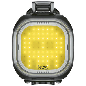 Knog Blinder Mini Light Skull Pattern Front Black