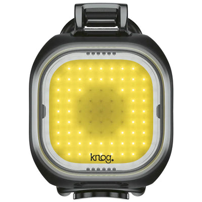 Knog Blinder Mini Light Square Pattern Front Black