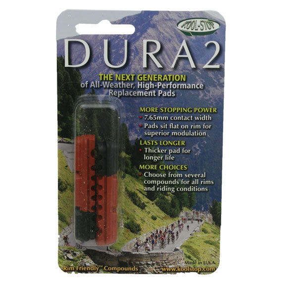 Kool Stop Dura 2 Road Cartridge Inserts Dual Pr