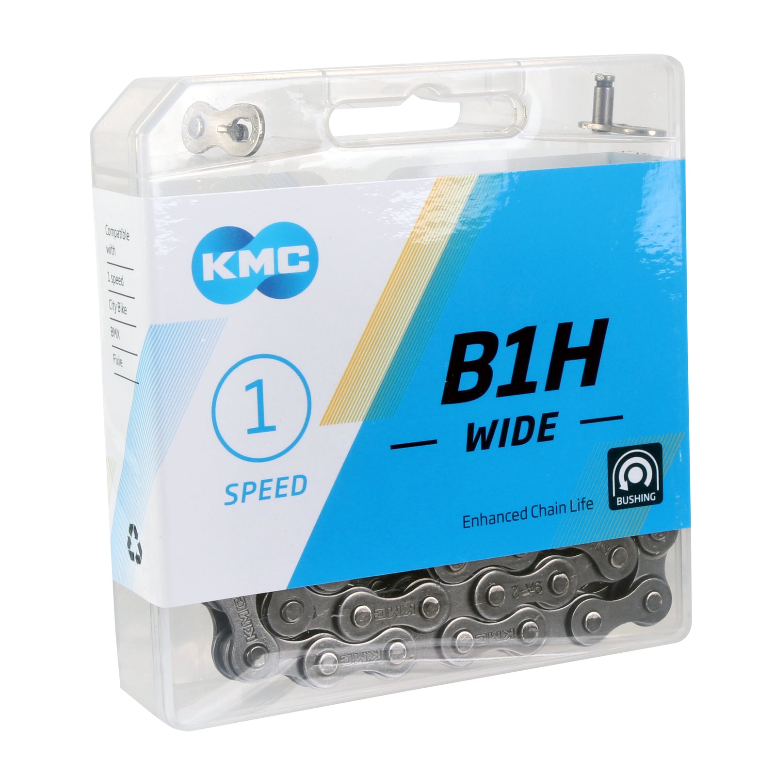 KMC B1H BMX Heavy Duty Chain Silver