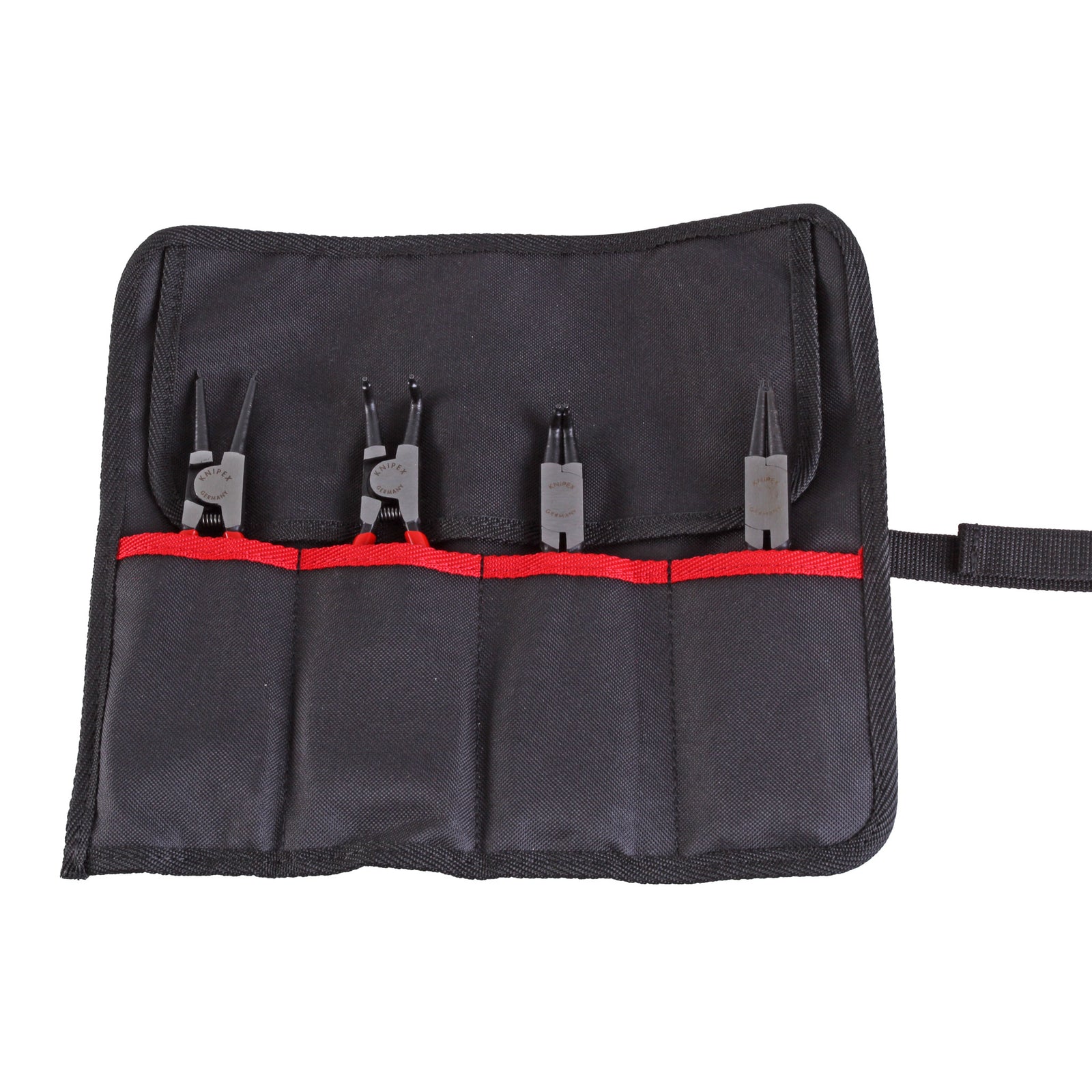 Knipex Circlip Pliers Set in Tool Roll - 4 Piece