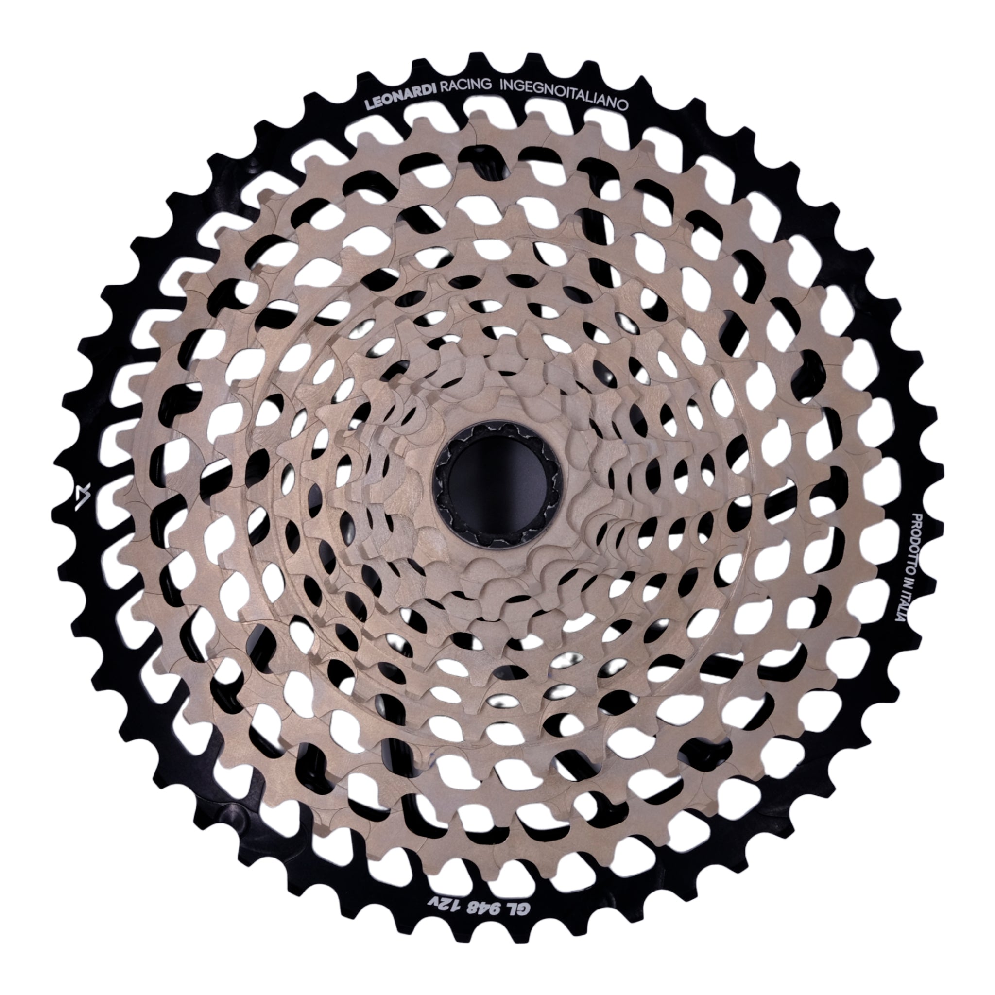 Leonardi General Lee 12sp Cassette 9-48t - Black/Black