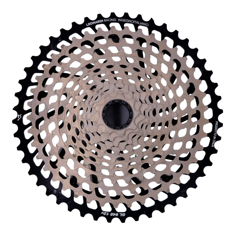 Leonardi General Lee 12sp Cassette 9-50t - Black/Black