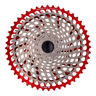 Leonardi General Lee 12sp Cassette 9-48t - Black/Red