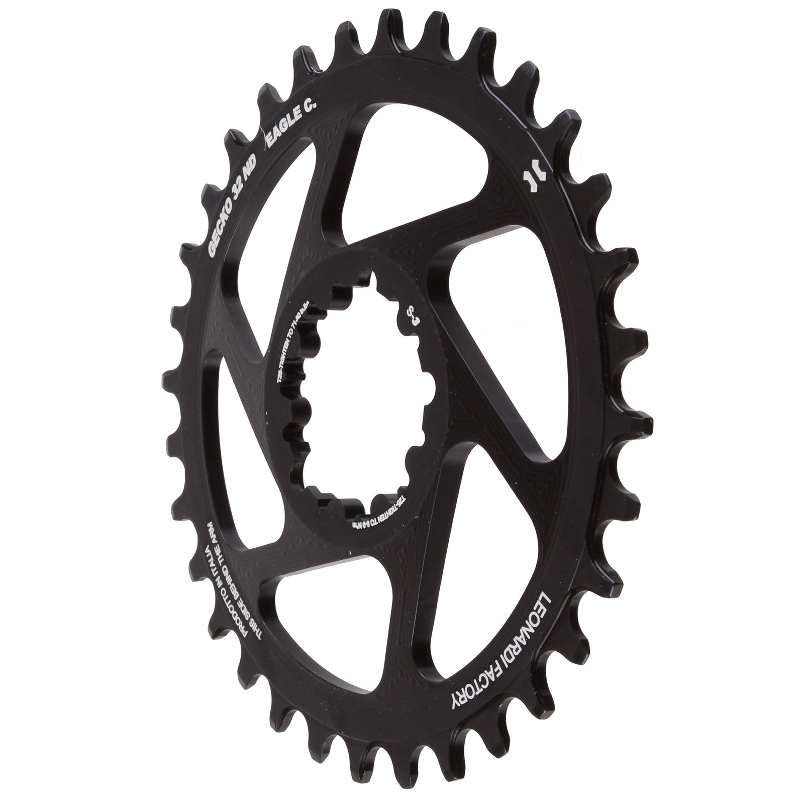 Leonardi Gecko Boost Direct Mount Ring 32T - Black