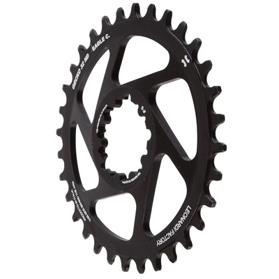 Leonardi Gecko Boost Direct Mount Ring 32T - Black