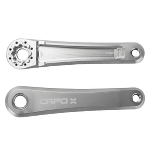 Leonardi Capo 8-Bolt Crank Arms 172.5mm - Sil (Spindle Separate