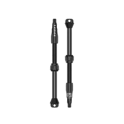 Lezyne CNC TLR Tubeless Valve Pro 80mm Black Pair