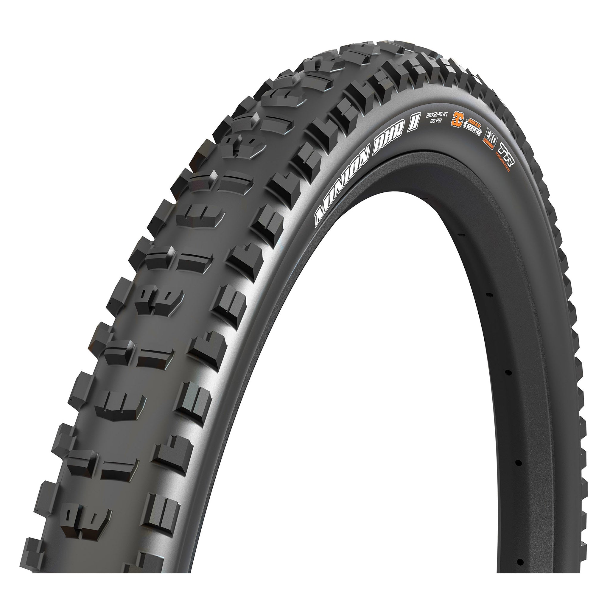 Maxxis Minion DHR II Tire - 27.5 x 2.5 Tubeless Folding BLK 3C MaxxTerra EXO+