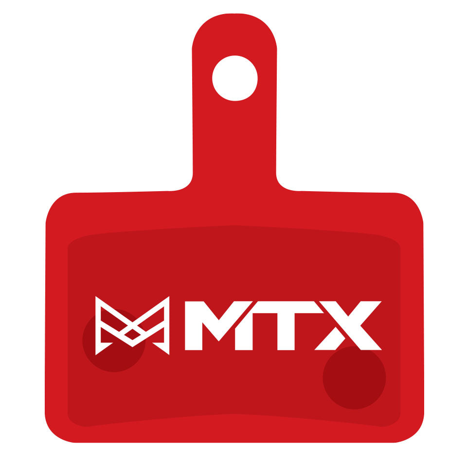 MTX Braking Disc Pads Shimano (B-type 2-piston) TRP Red Label