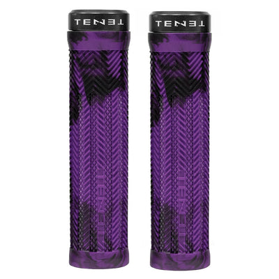 Tenet Icon Lock-On Grips Purple Marble/Onyx