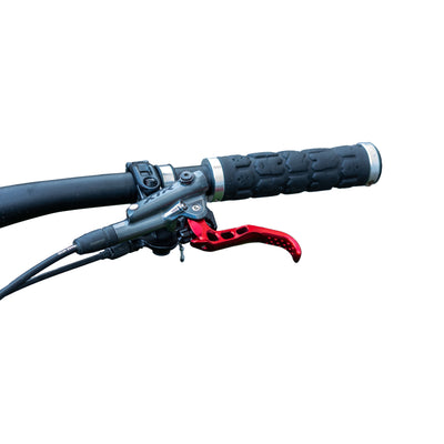 OAK Components SH Brake Lever Blade 2 Piece Kit Shimano Red