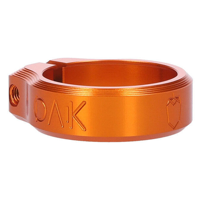 OAK Components Orbit Seatpost Clamp 38.5mm Orange