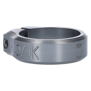 OAK Components Orbit Seatpost Clamp 38.5mm Lunar Gray