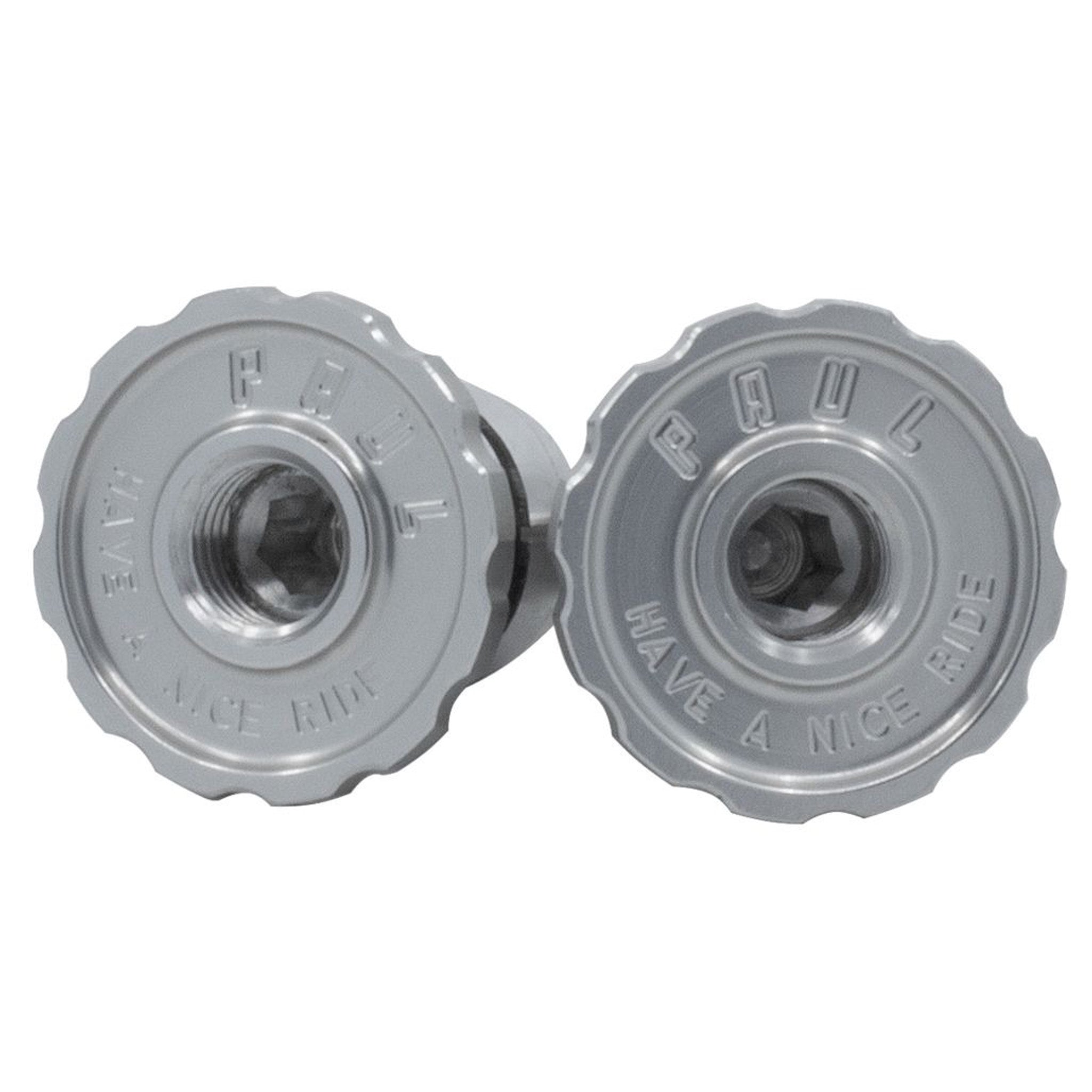 Paul Components Aluminum Bar End Plug Silver
