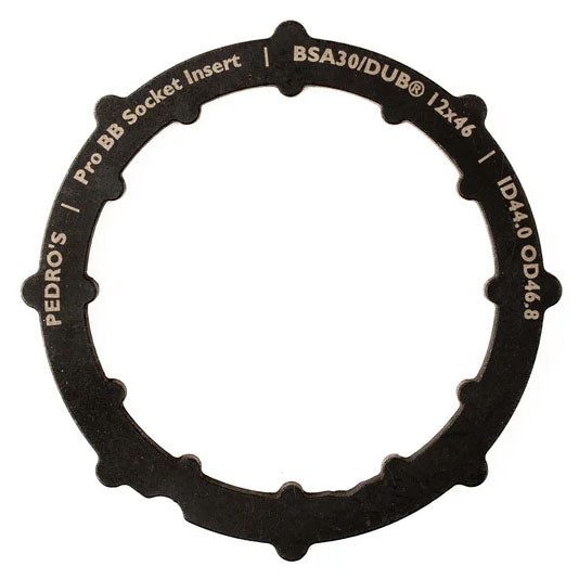 Pedros Pro BB Insert BSA30/DUB® 12x46