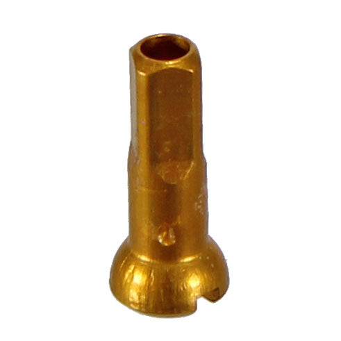 Sapim Secure Lock Alloy Nipple 14g/14mm Gold 100/Count