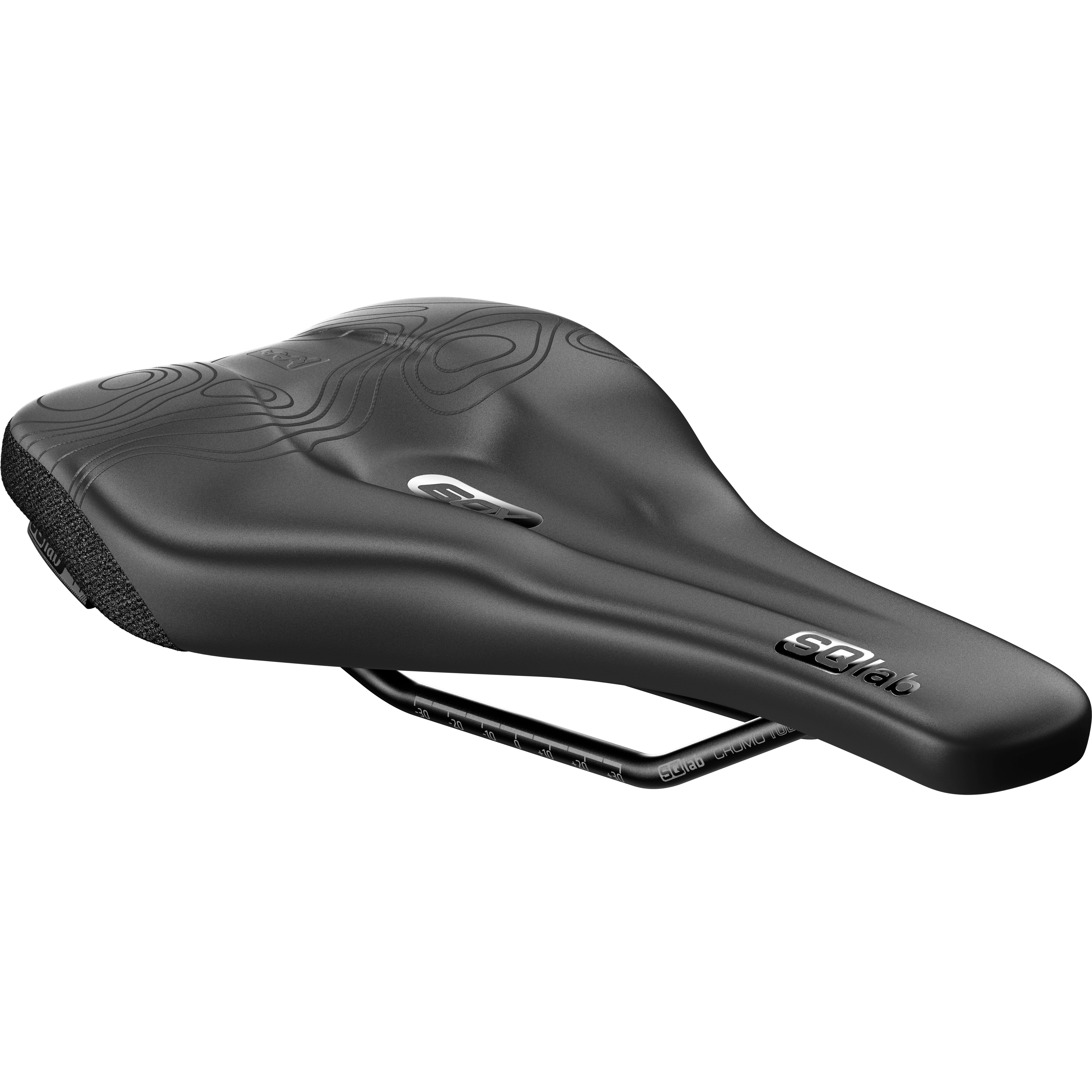 SQlab 60X Ergowave Active S-tube Rail 150* Saddle Black